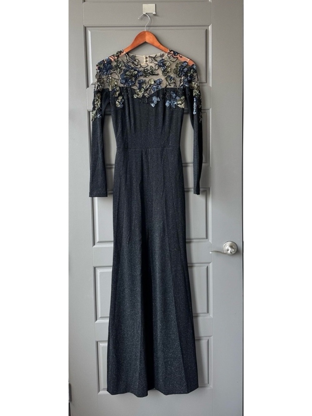 PatBo Patricia Bonaldi beaded embroidered long dress size 4